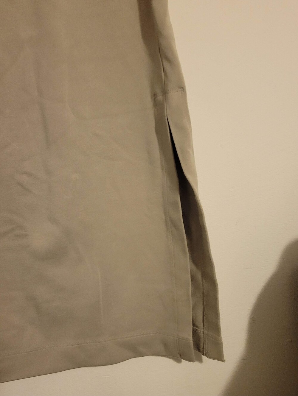 AYR High Hopes Skirt Stone Grey M Pima Cotton Blend - Picture 5 of 10